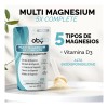 Oby Multi Magnesio Complex con 5 Magnesios Citrato de Magnesio,