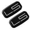 2Pcs LS Cab Emblem Badge 3D Logo Roof Pillar Replacement