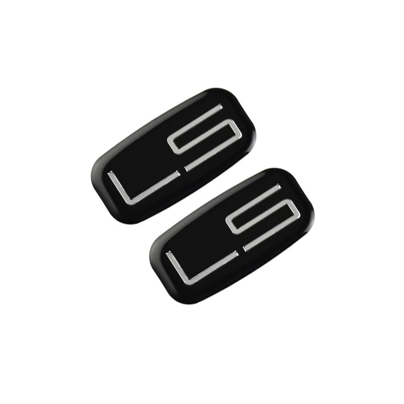 2Pcs LS Cab Emblem Badge 3D Logo Roof Pillar Replacement