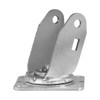 LONGRUNFORU 6" X 2" Swivel Caster Yoke, Zinc Plated Steel