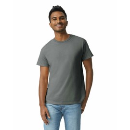 Gildan Adult Ultra Cotton T-Shirt, Style G2000, Multipack, Charcoal (2-Pack), Small