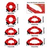 7pcs Corner Radius Template Radius Jig Router with Removable Clip