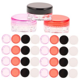 COHEALI 50pcs Travel Cream Box Mini Square Bottom Makeup Container for Creams Powders Portable Storage for Lightweight Design