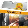 Windshield Sun Shade for Jeep Wrangler TJ JK JL &
