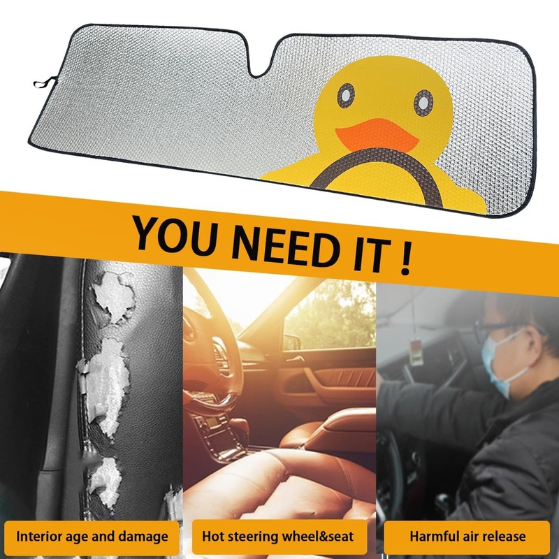 Windshield Sun Shade for Jeep Wrangler TJ JK JL &