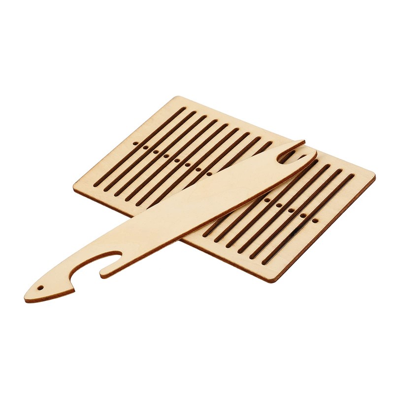 Weaving Loom Kit 2 Pcs Weaving Shuttle Weaving Tools for