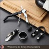 Red Wine Bottle Opener Set Wine Cork Seahorse Bottle Opener