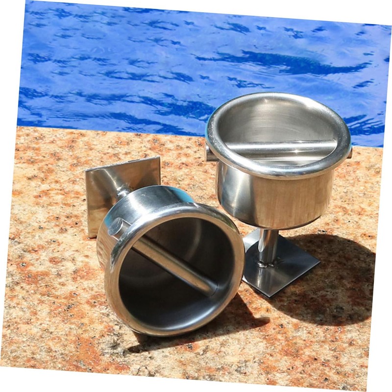 IWOWHERO Swimming Pool Embedded Parts Preembedded Inserts Underwater Cups Pool