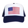 SA106 American Flag Patriotic USA Classic 5 Panel Mesh Snap