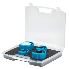 OX Pro PolyZip 4 Piece Cutter Set (15, 22, 35, 42mm), Blue