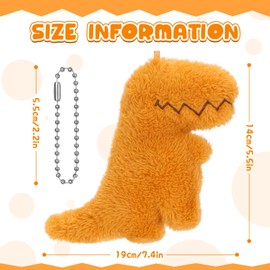 AGIFTMIND Singing Dinosaur Nuggets Plush Musical Dinosaur Stuffed Animal, Funny Dino Party Gifts Birthday Decorations for Adults Women Men Friends (Dinosaur)