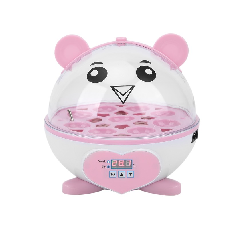SemiAutomatic Incubator Household Small 9 Eggs Incubator for Chicken Duck