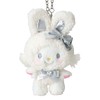 Sanrio 432679 Mascot Charm (Fluffy Snow Rabbit) Wish Me