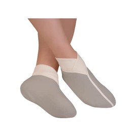wobera Angora Foot Warmer with Wide Entry for Pressure Sensitive Feet (Size: 3 (41-43), Colour: Silver Grey Mottled)