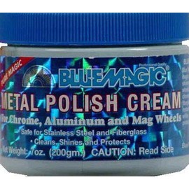 Blue Magic Metal Polish Cream For Chrome & Aluminum 7 Oz.