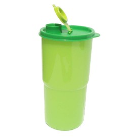 Tupperware ThirstQuake Large 30 Ounce Mega Tumbler Travel Cup Lime Green
