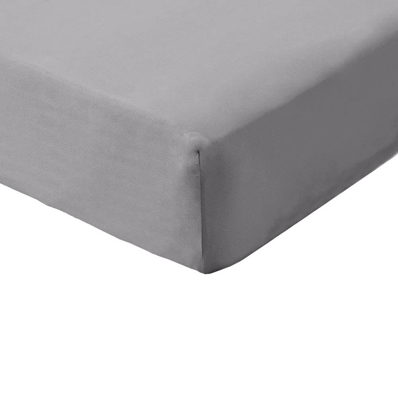 Treeflyheart Fitted Sheet Wide King Gray Absorbent Quick Drying Sheet