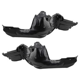 TRQ Front Inner Fender Liner Set Compatible with 2016-2017 Subaru Crosstrek 2012-2014 Impreza 2013-2015 XV Crosstrek SU1248124 SU1249124