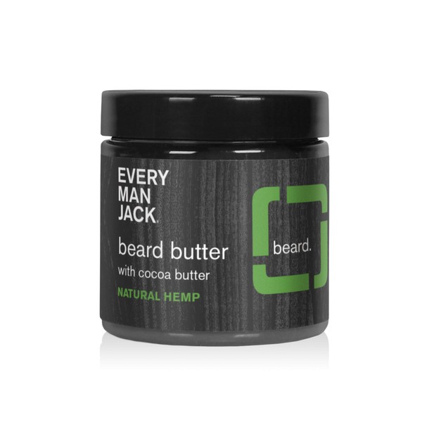 Every Man Jack Beard Butter- Subtle Sandalwood Fragrance - Rejuvenates,