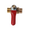 NA/ Coupling Distributor Tap, 1/4 Inch Ball Valve Male to