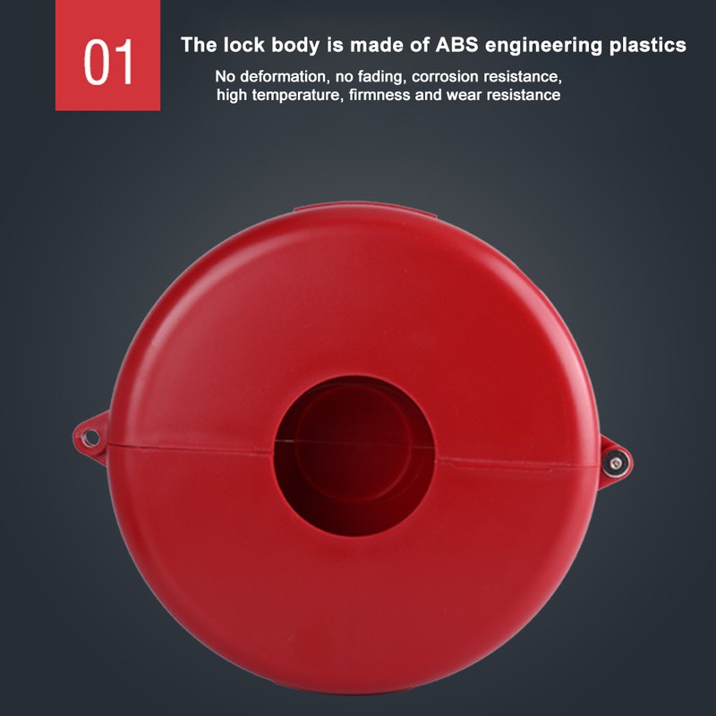 Gate Valve Lockout Device Plastic Outdoor Water Hose Protector Valve