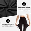 SINOPHANT 3 Pack Leggings for Women - High Waisted Tummy