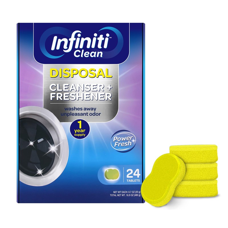 Garbage Disposal Cleaner and Deodorizer Tablets - Kitchen Sink Cleaner