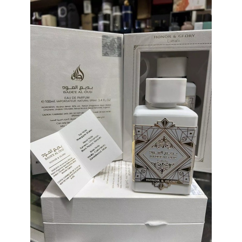 LATTAFA BADE'E AL OUD HONOR & GLORY 3.4 EAU DE
