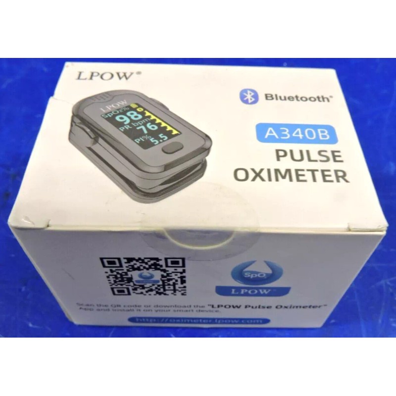 LPOW NEW LPOW A340B Fingertip Pulse Oximeter Blood Oxygen Saturation