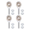 Kozelo 4pcs POSB3 Rod End Joint Bearing - [3/16" Bore,