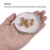 Kozelo Set of 5 Brass Precision Ball [12mm] for Bearing