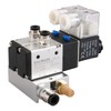 Baomain 2 Space Pneumatic Solenoid Valve 3V210-08 24VDC PT1/4 2
