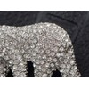 Alilang Women's Polar Bear Brooch Clear Crystals Christmas Winter Holiday