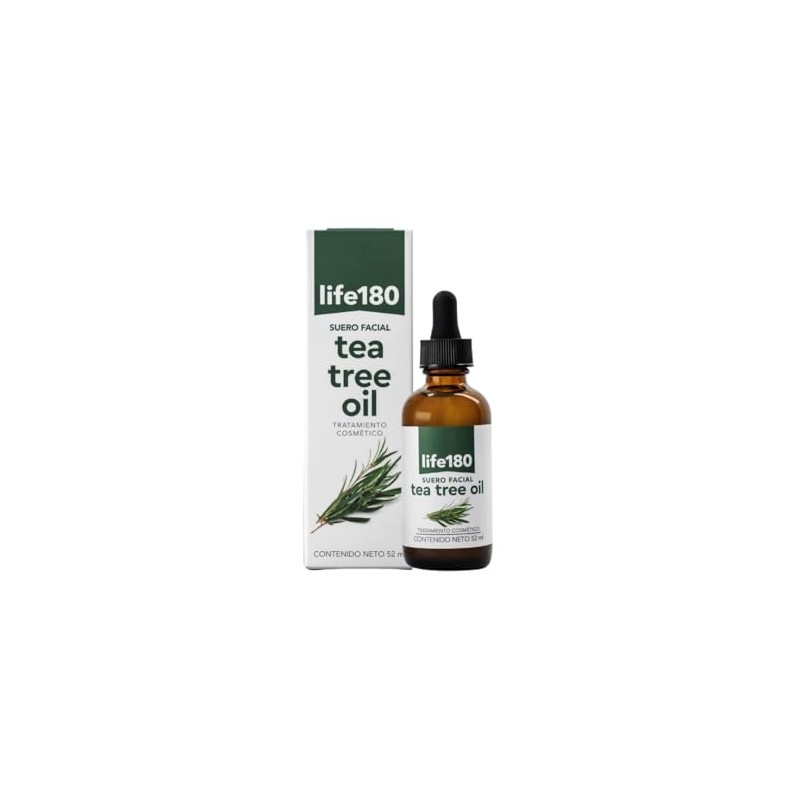 Life180, Tea Tree Suero Facial Para Control de Grasa y