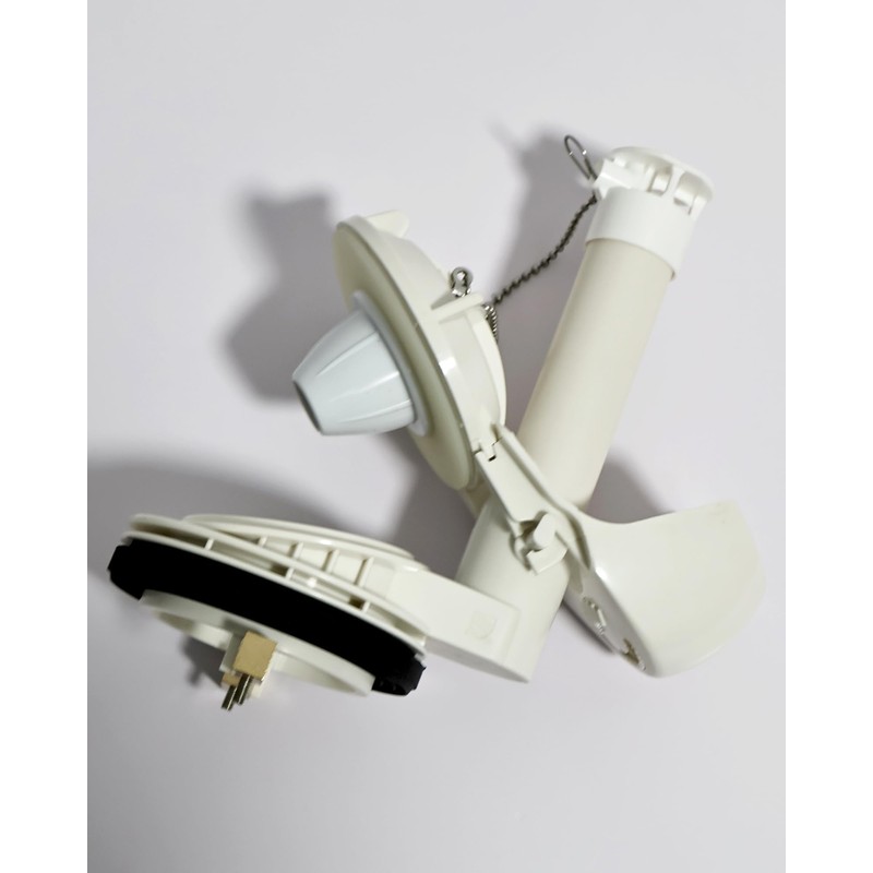 One-Piece Toilet 3" Flush Valve Assembly Compatible with Eljer Canterbury