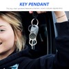 NOLITOY Compass & Keychain Set of 3, Retro, Zinc Alloy,