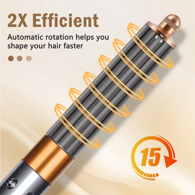 40mm/1.6" Long Barrel Attachment for Dyson Airwrap HS01/HS05/HS08 | Auto-Wrap