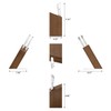 Cangshan ELBERT Series German Steel Forged Cleaver Knife Block Sets,