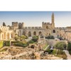 Pnylzzyxh Jerusalem Backdrop Israel Historical Site Backdrop Old City Tower
