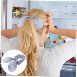 Outanaya 10pcs Bow Hair Ties Set Soft Elastic Hair Ropes Rabbit Ears for Women and Girls for Daily Wear and Special Occasions