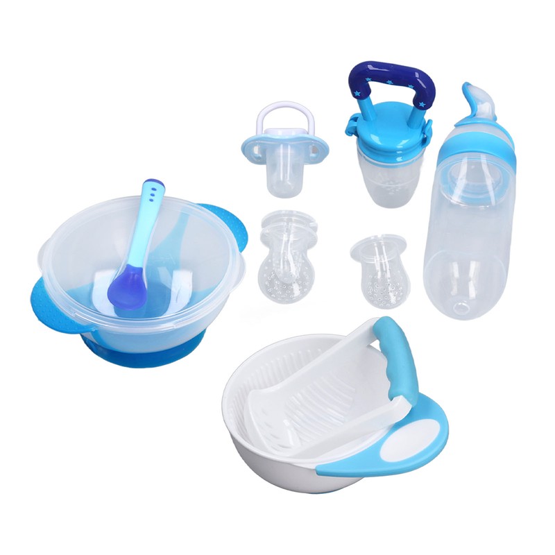 Baby Feeding Tools Set Newborn Baby Bowl and Spoon Set
