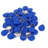 40Pcs Blue EM4100 125Khz RFID Proximity ID Card Token Tag