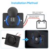 Linkstyle RV USB Outlet, Dual 3.1A USB A Charger Panel