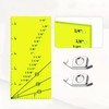 HONEYSEW Sew Seam Allowance Ruler and 2PCS Magnetic Seam Guide