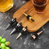 Honeydak 20 Pieces Wine Bottle Stopper Set Kit Blank Stainless