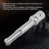 3 Stück SDS Plus Stecknuss Adapter Set,1/4",3/8",1/2" Vierkant Bohrer Schnellwechsel