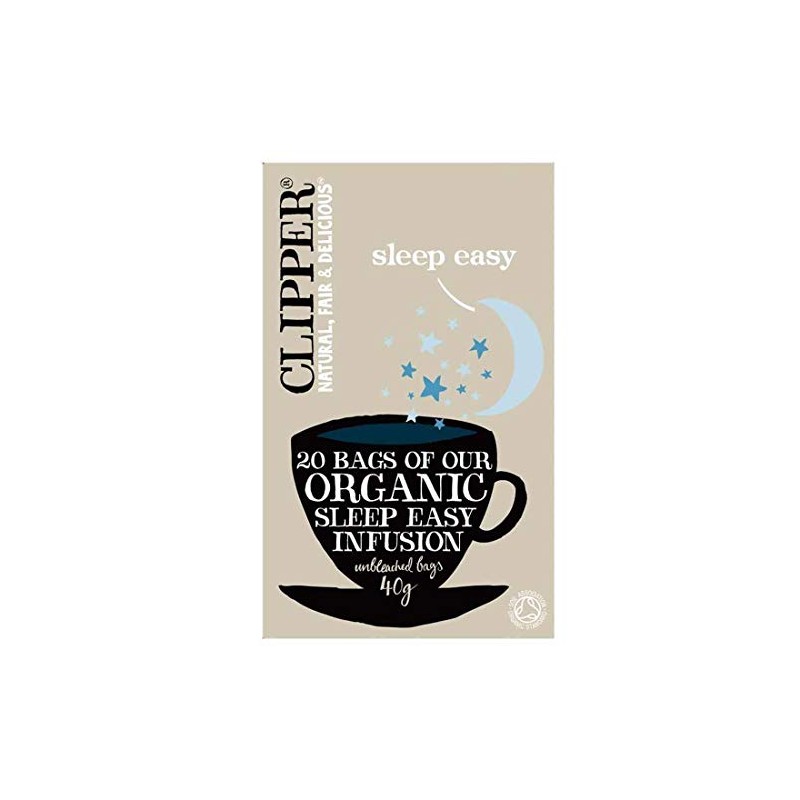 Clipper Organic Sleep Easy Infusion Tea bags 20 per pack