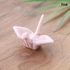 AIMALL Japanese Ceramic Chopstick Rest, Handmade Paper Crane Design Chopstick