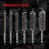 Columpro 6PCS 304 Stainless Steel Bore Brush Copper Pipe Cleaner,