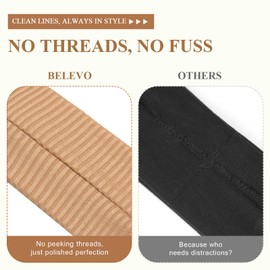 BELEVO Hair Bands for Women, 6 Pcs Elastic Head Bands Boho Wide Soft Ladies Headband, Yoga Sports Hair Accessories for Women (Leopard Print, Solid Color)